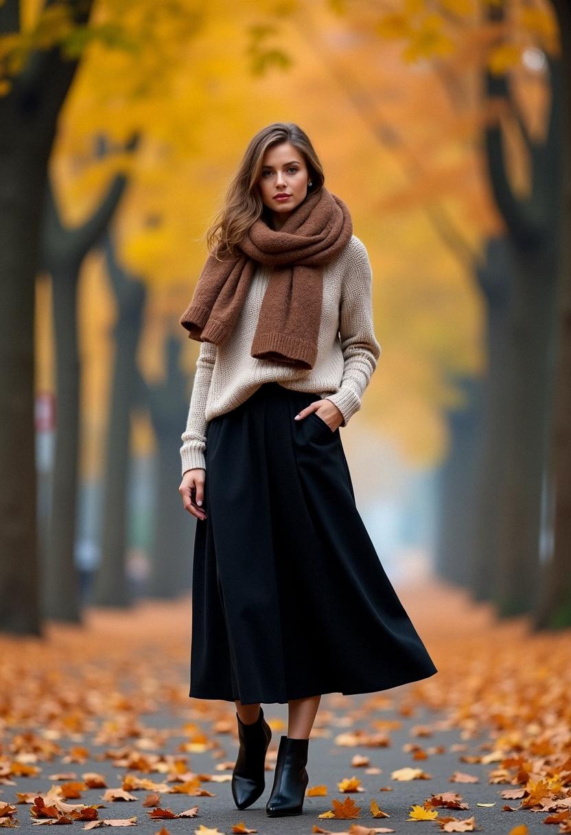 black skirt outfit autumn black skirt outfit autumn
