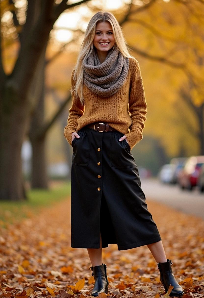 black skirt outfit autumn black skirt outfit autumn