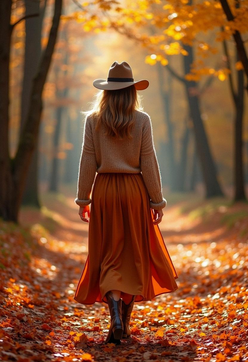 cowboy boots outfit autumn
