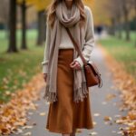 Outfits Autumn Midi Skirt 00001