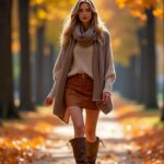 Outfits Autumn Mini Skirt 00001