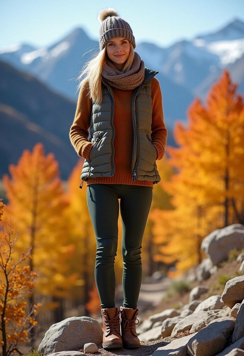 mountain outfit autumn
