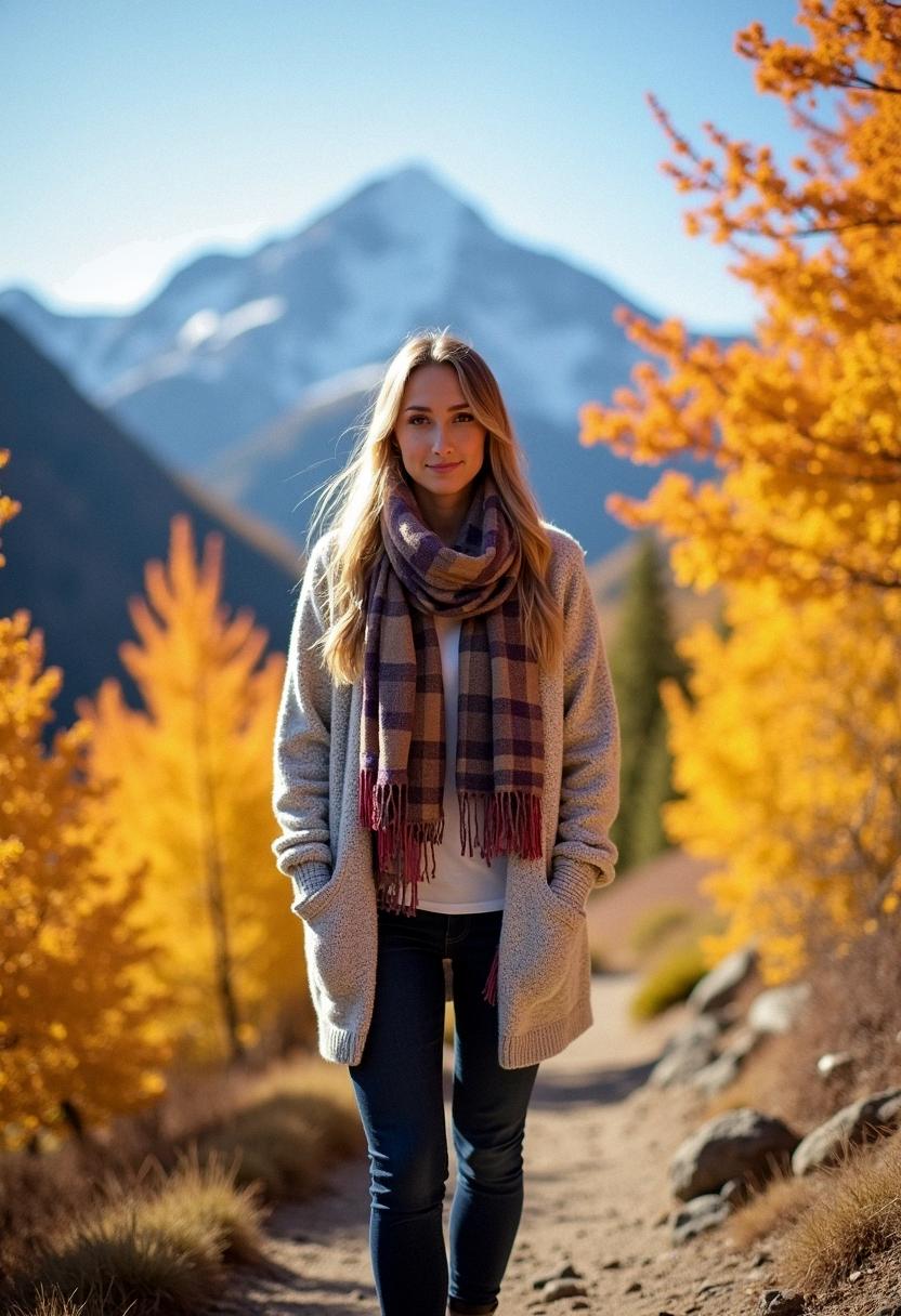 mountain outfit autumn