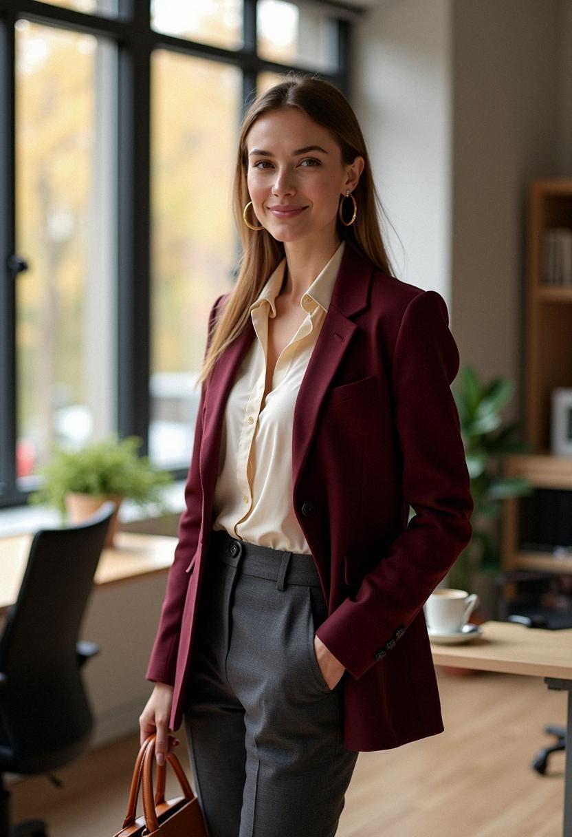 office outfit autumn