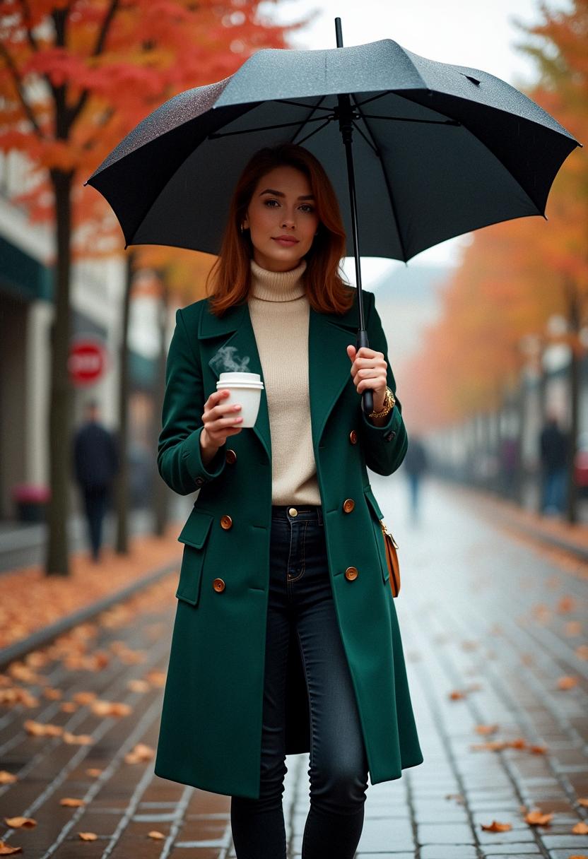 rainy day outfit autumn rainy day outfit autumn