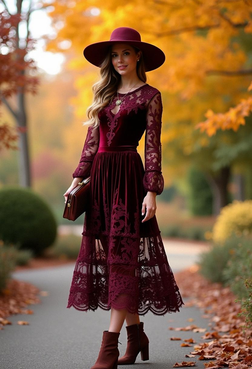 wedding guest outfit autumn