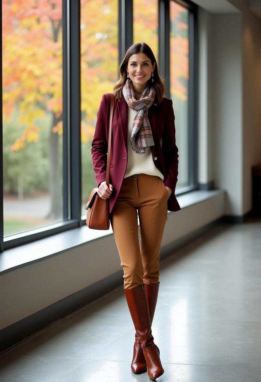 autumn outfit for work