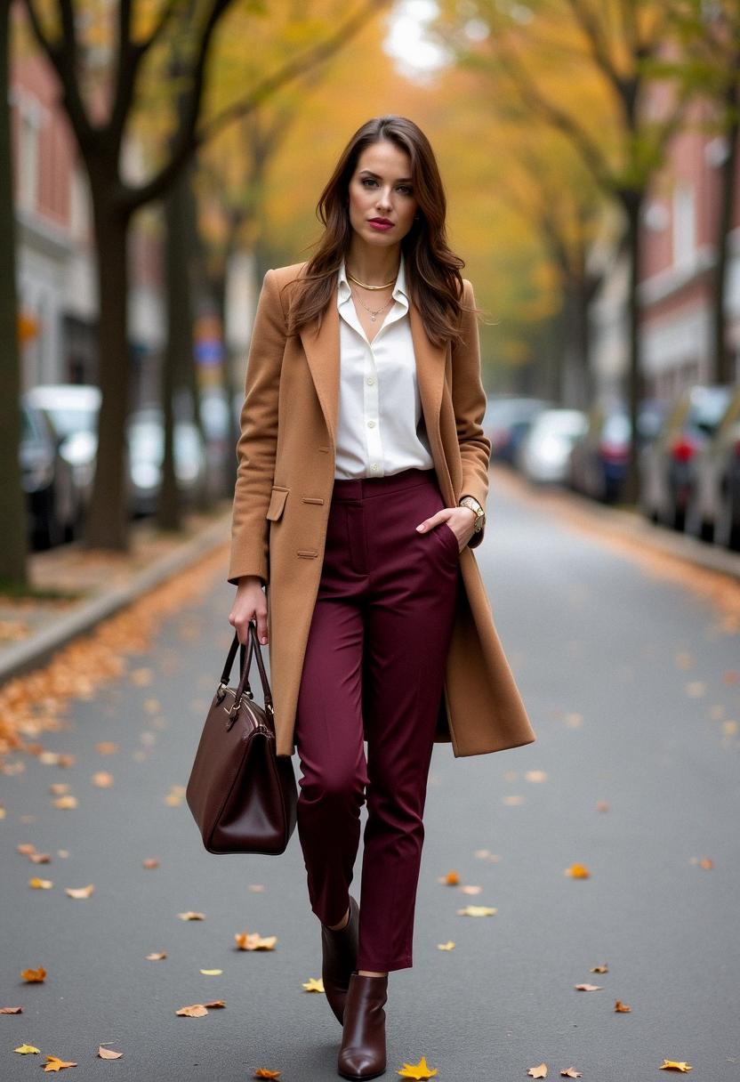 autumn outfit for work