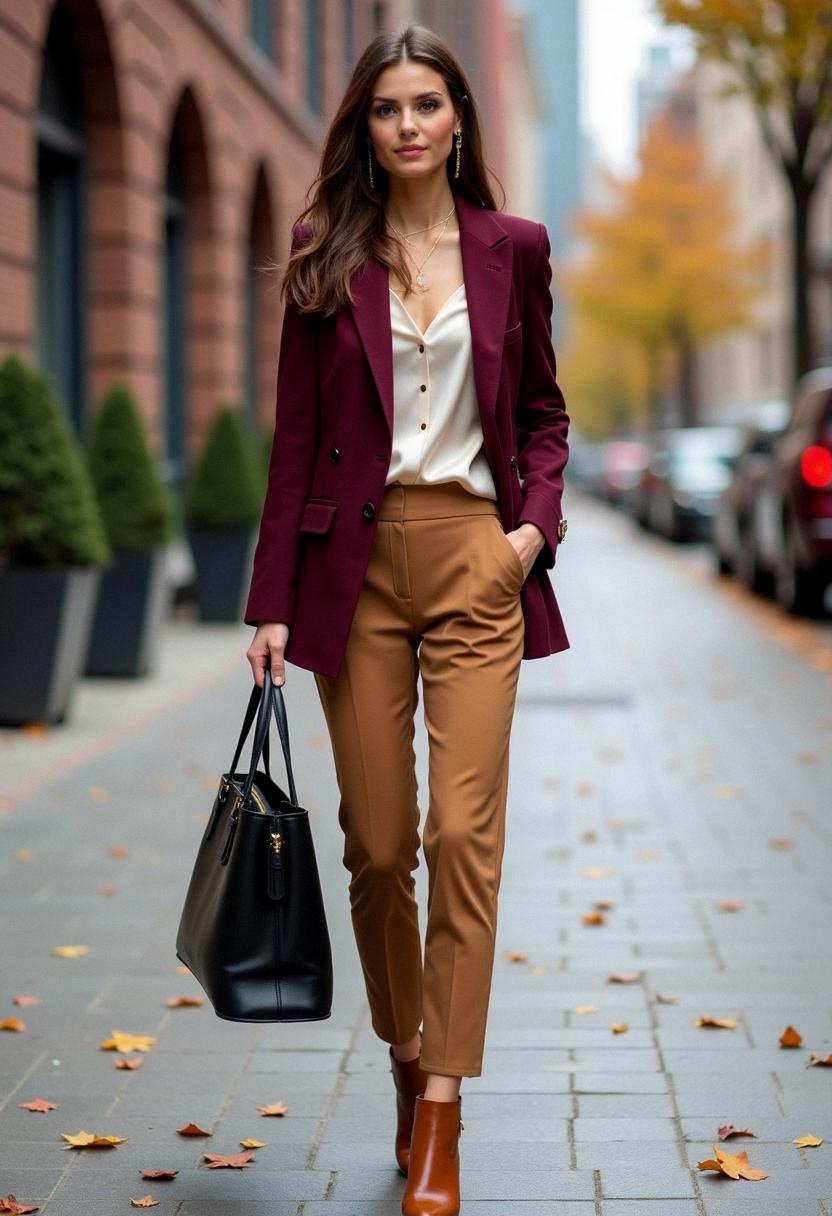 autumn outfit for work