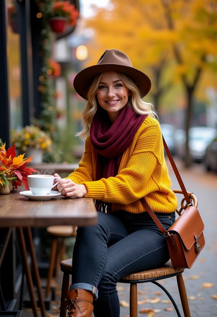 fall outfit for brunch