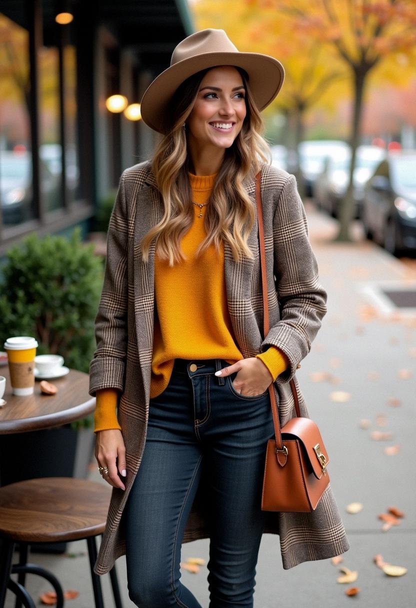 fall outfit for brunch