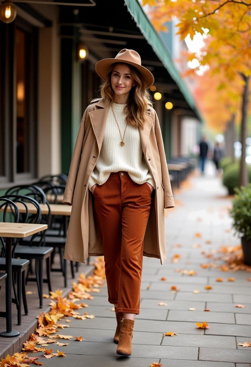 fall outfit for brunch
