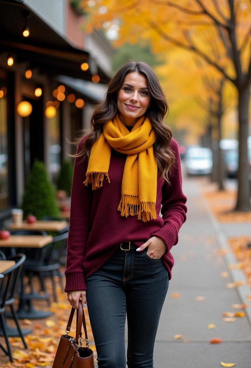 fall outfit for brunch