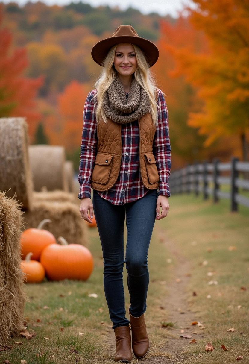 country fall outfit