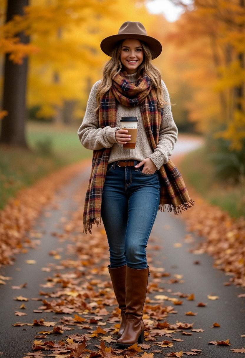 country fall outfit
