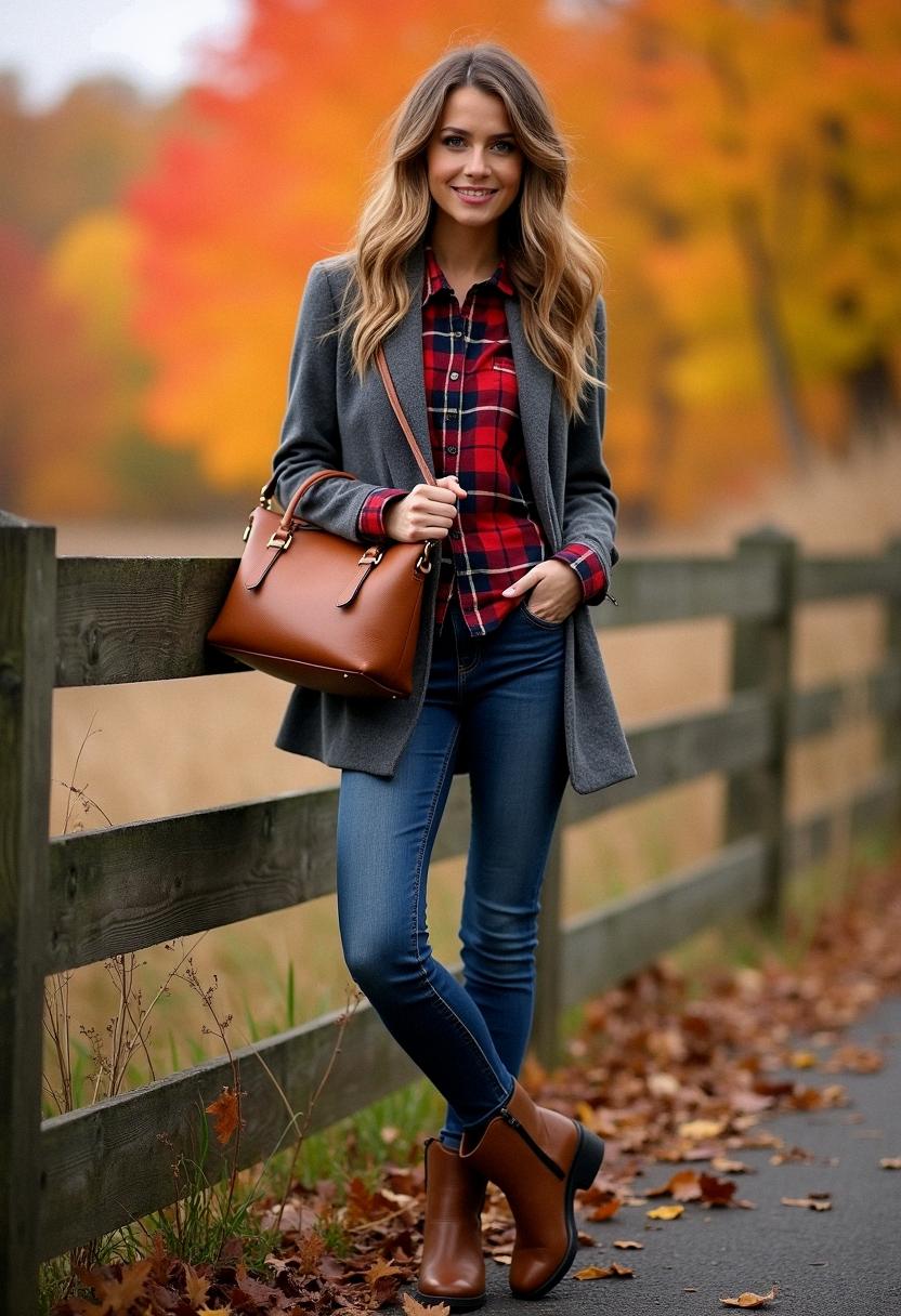 country fall outfit