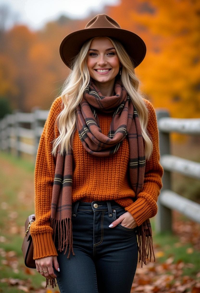 country fall outfit
