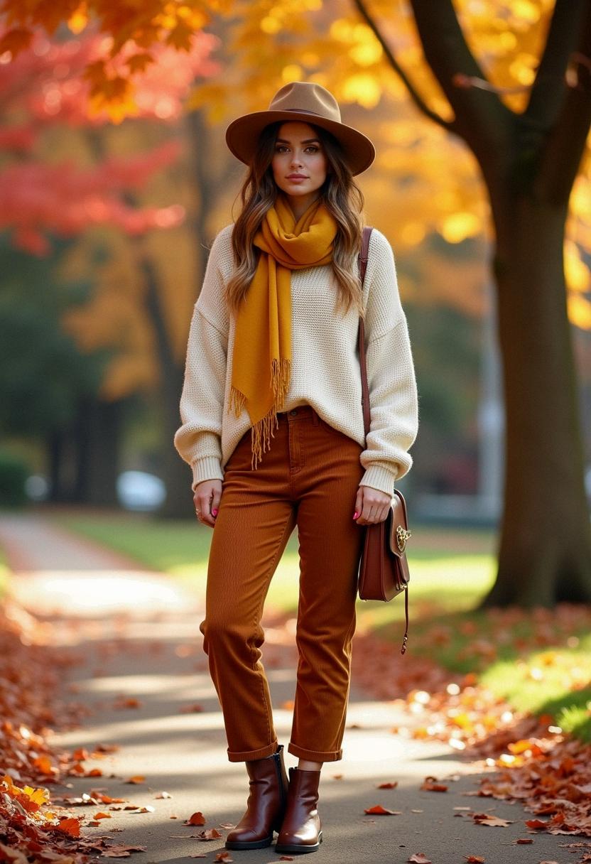 casual cute fall outfit