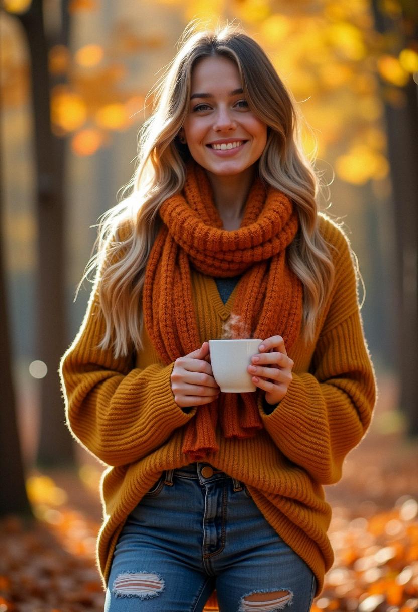 casual cute fall outfit