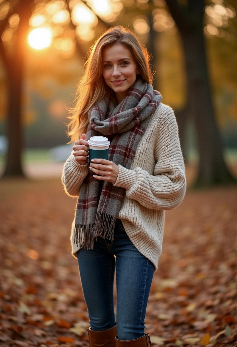 casual cute fall outfit