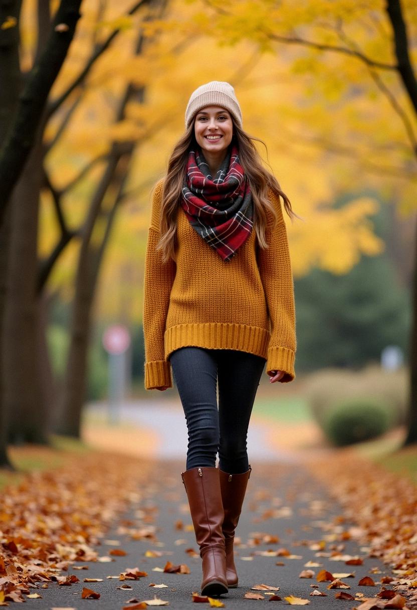 casual cute fall outfit