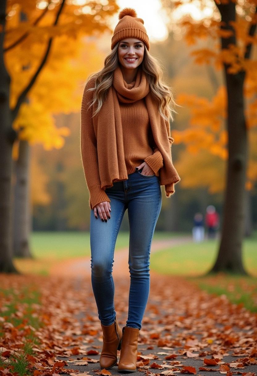 casual cute fall outfit
