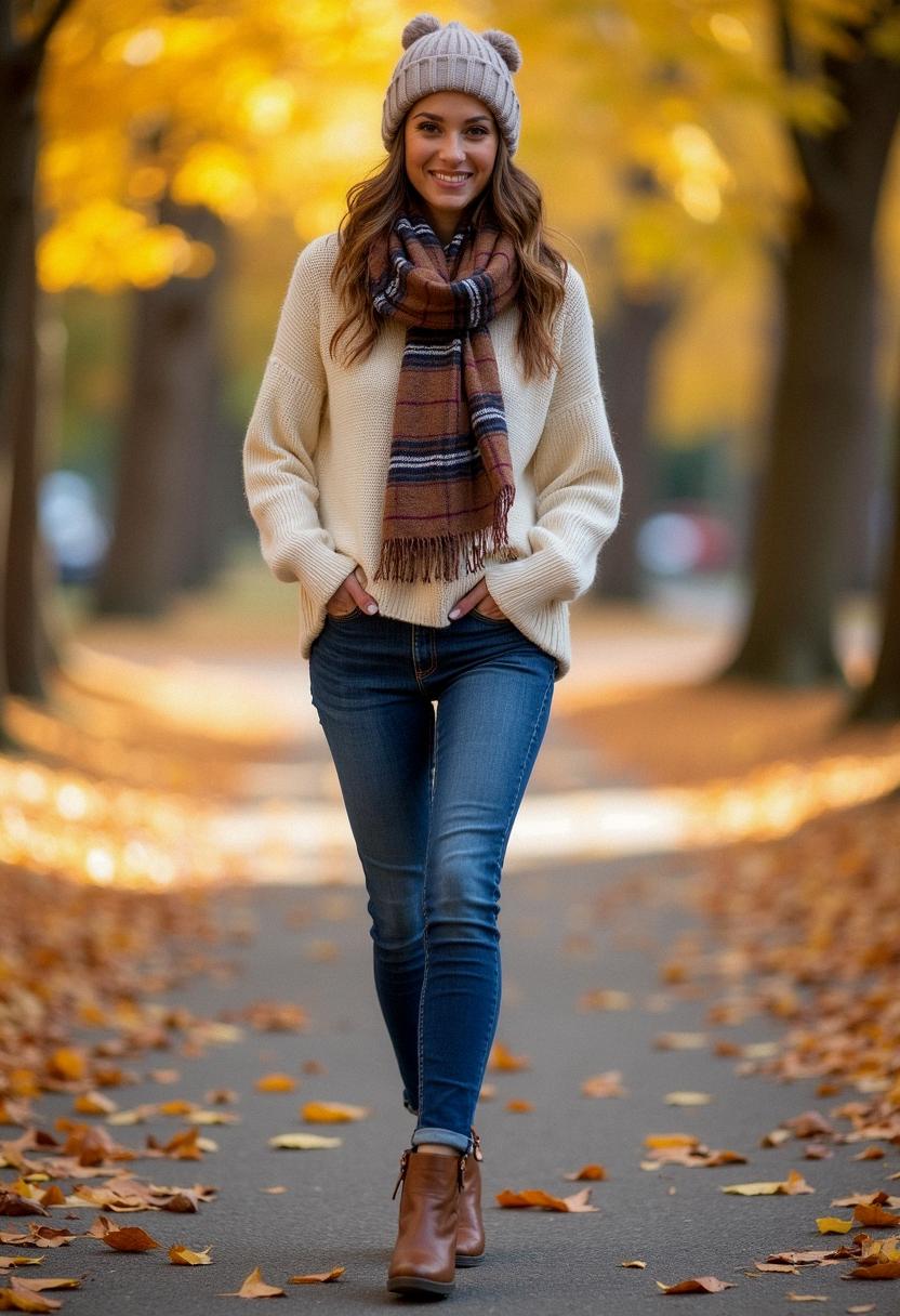 casual cute fall outfit