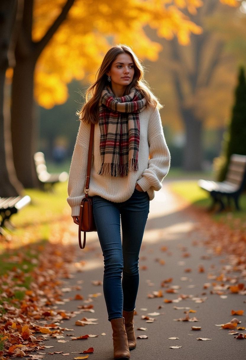 casual cute fall outfit