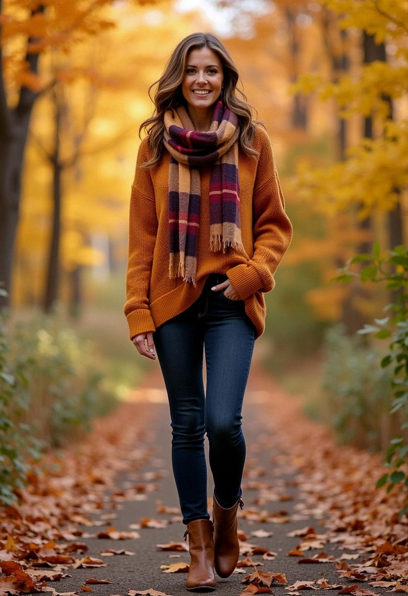 casual cute fall outfit