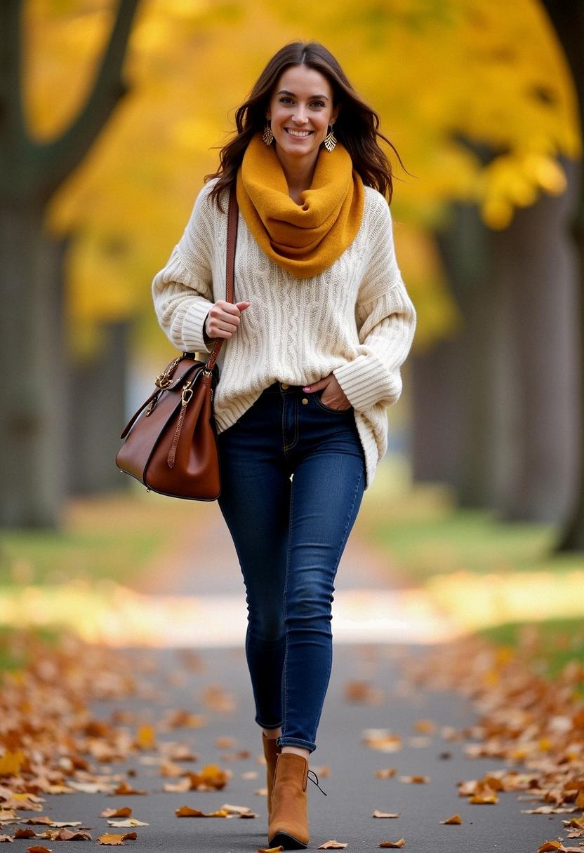 casual cute fall outfit