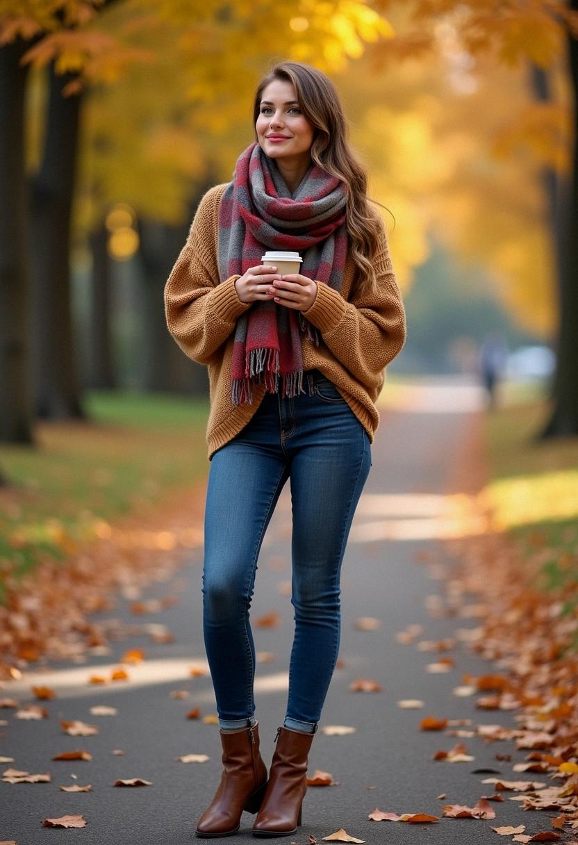 casual cute fall outfit