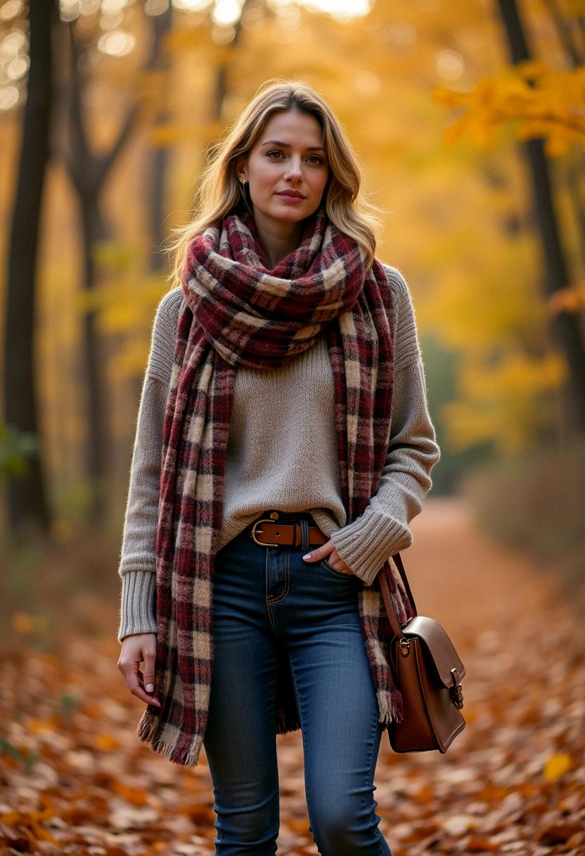 fall outfit flannel