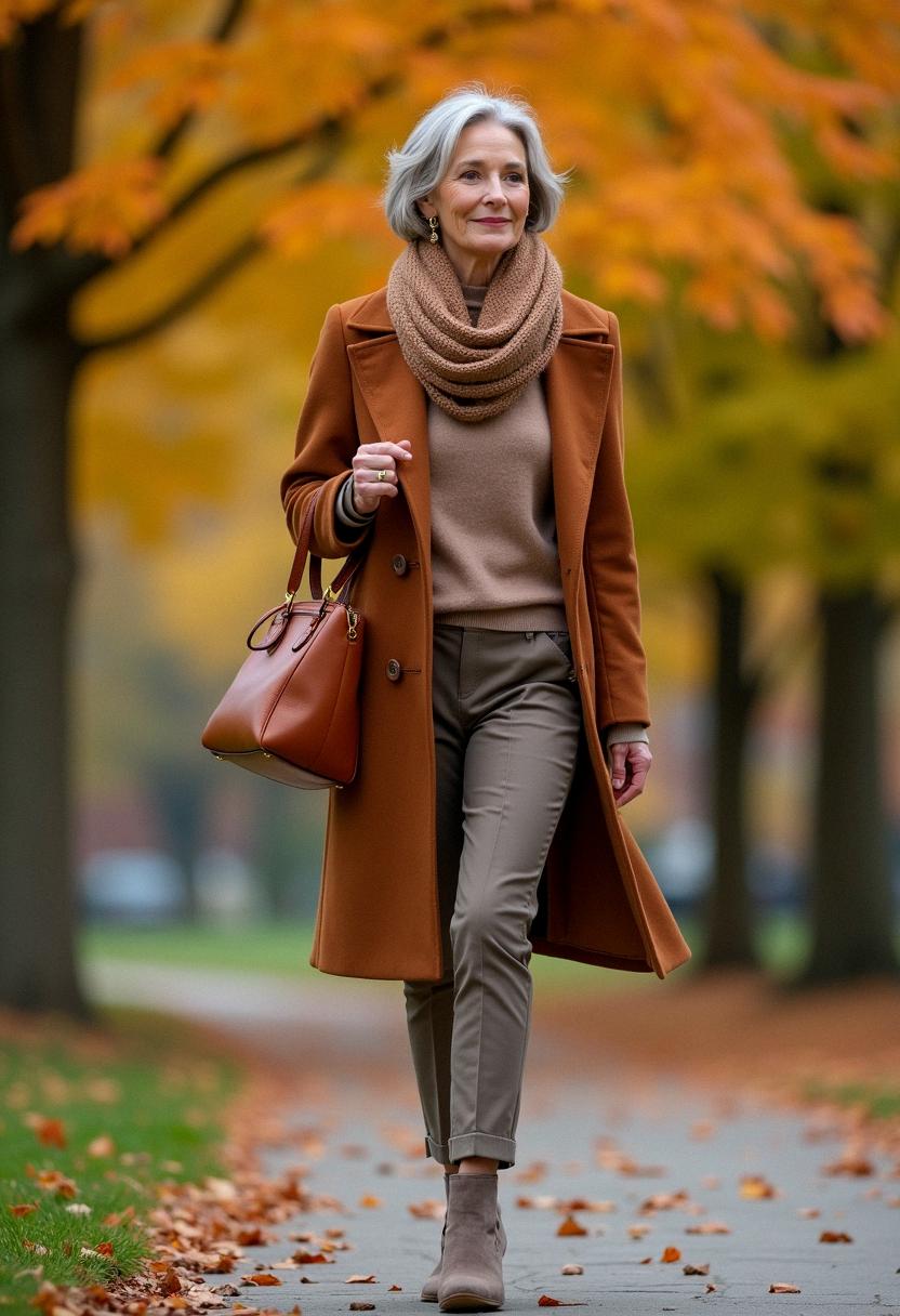 fall outfit for over 50