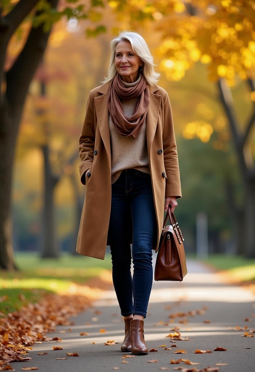 fall outfit for over 50