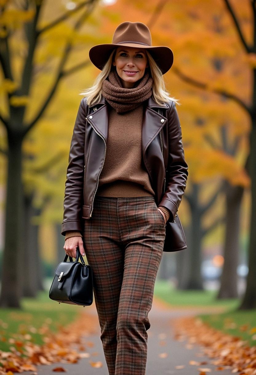 fall outfit for over 50