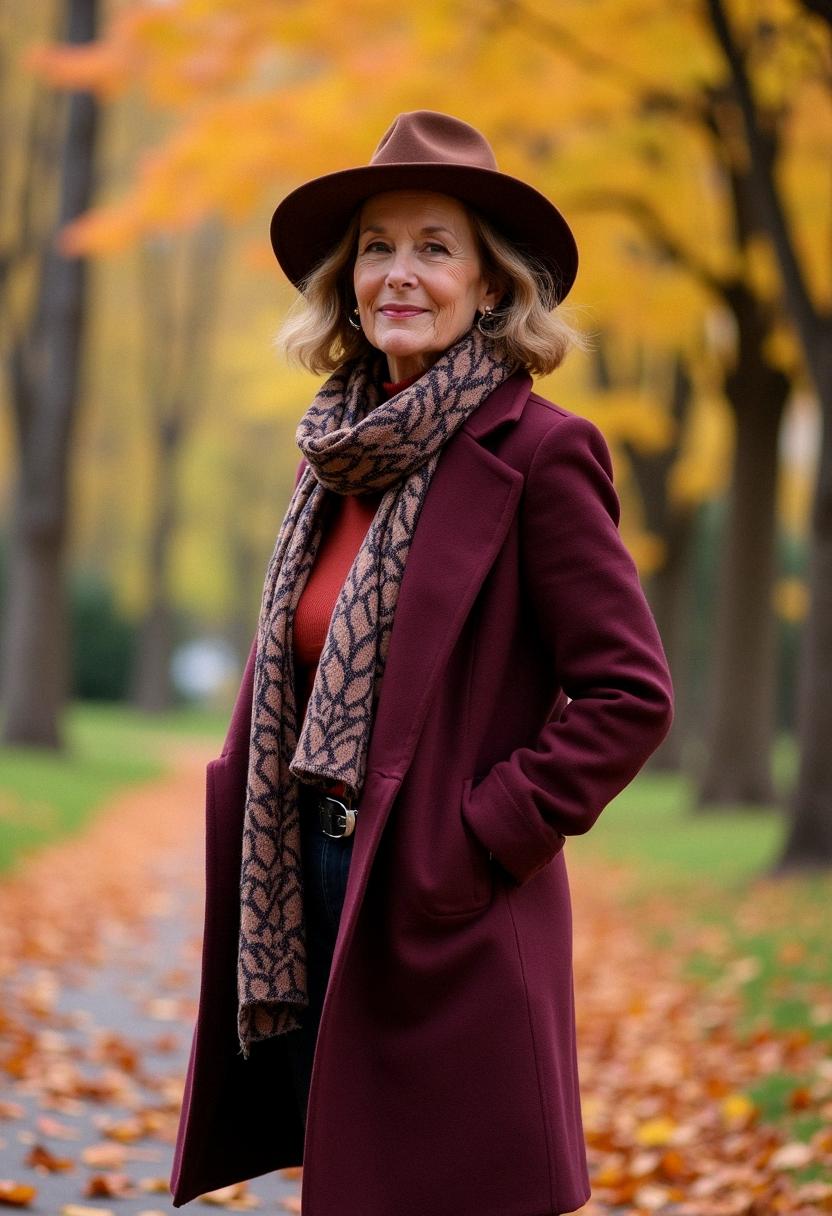 fall outfit for over 50