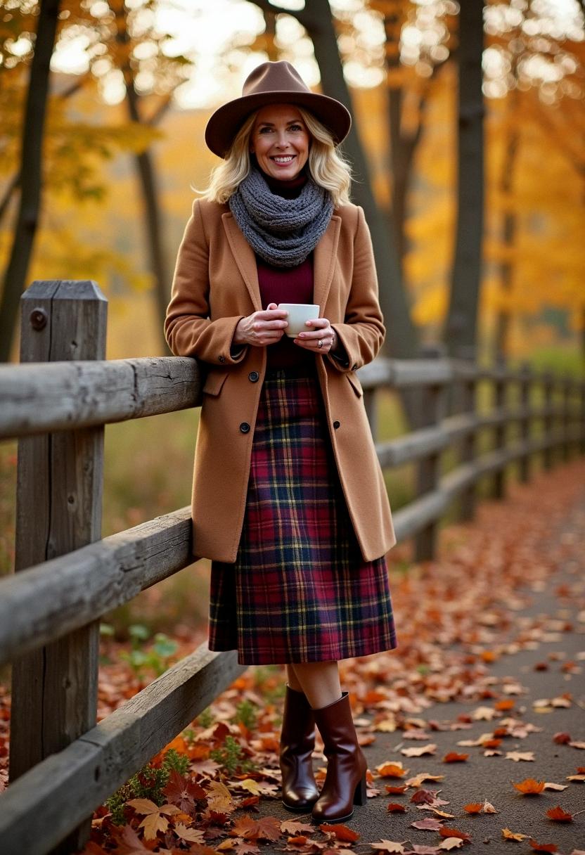 fall outfit for over 50