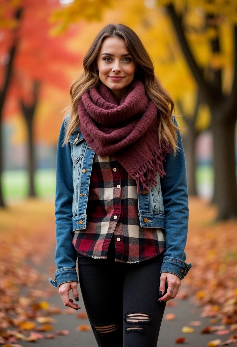 grunge fall outfit