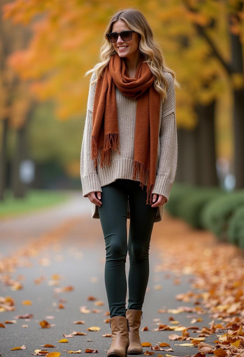 fall outfit with leggings fall outfit with leggings