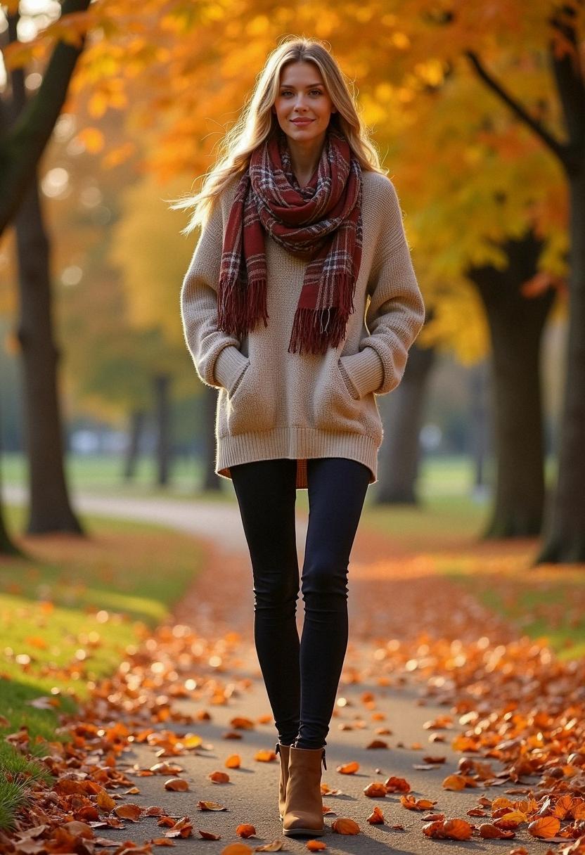 fall outfit with leggings fall outfit with leggings