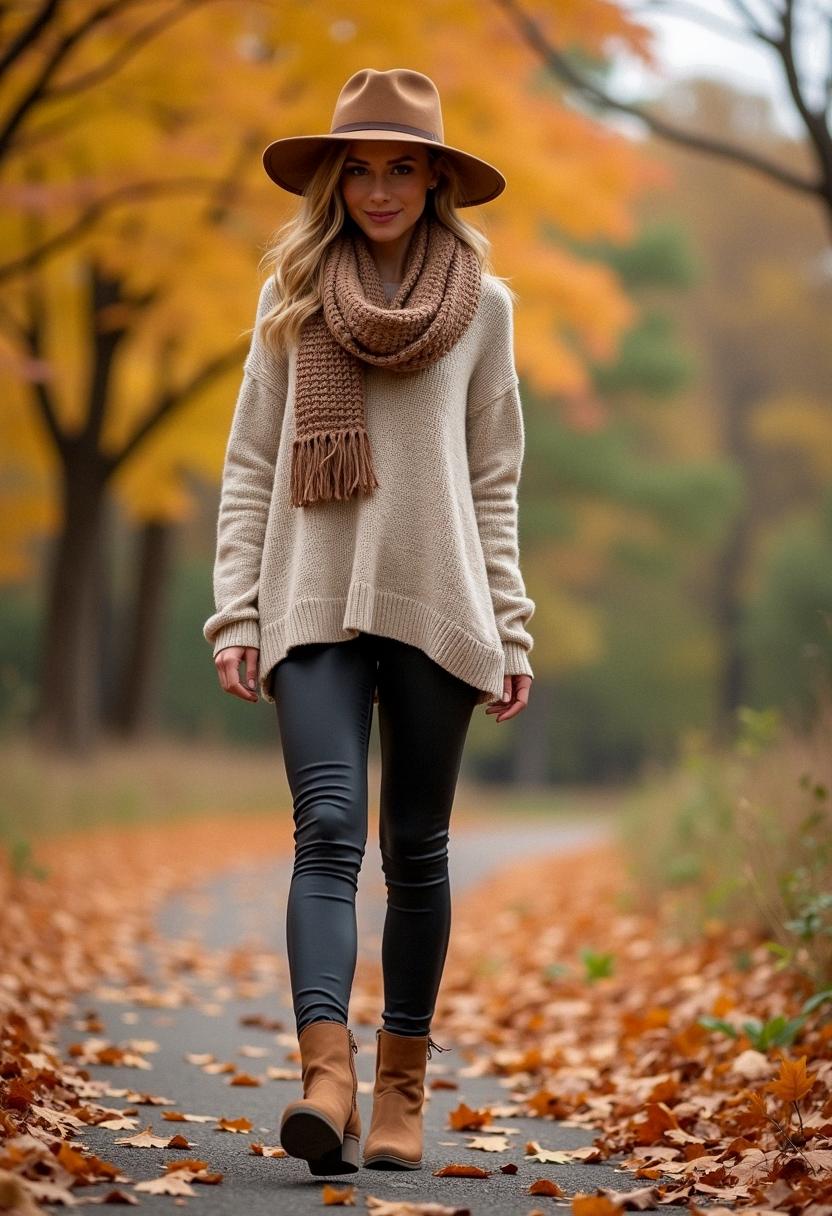 fall outfit with leggings fall outfit with leggings
