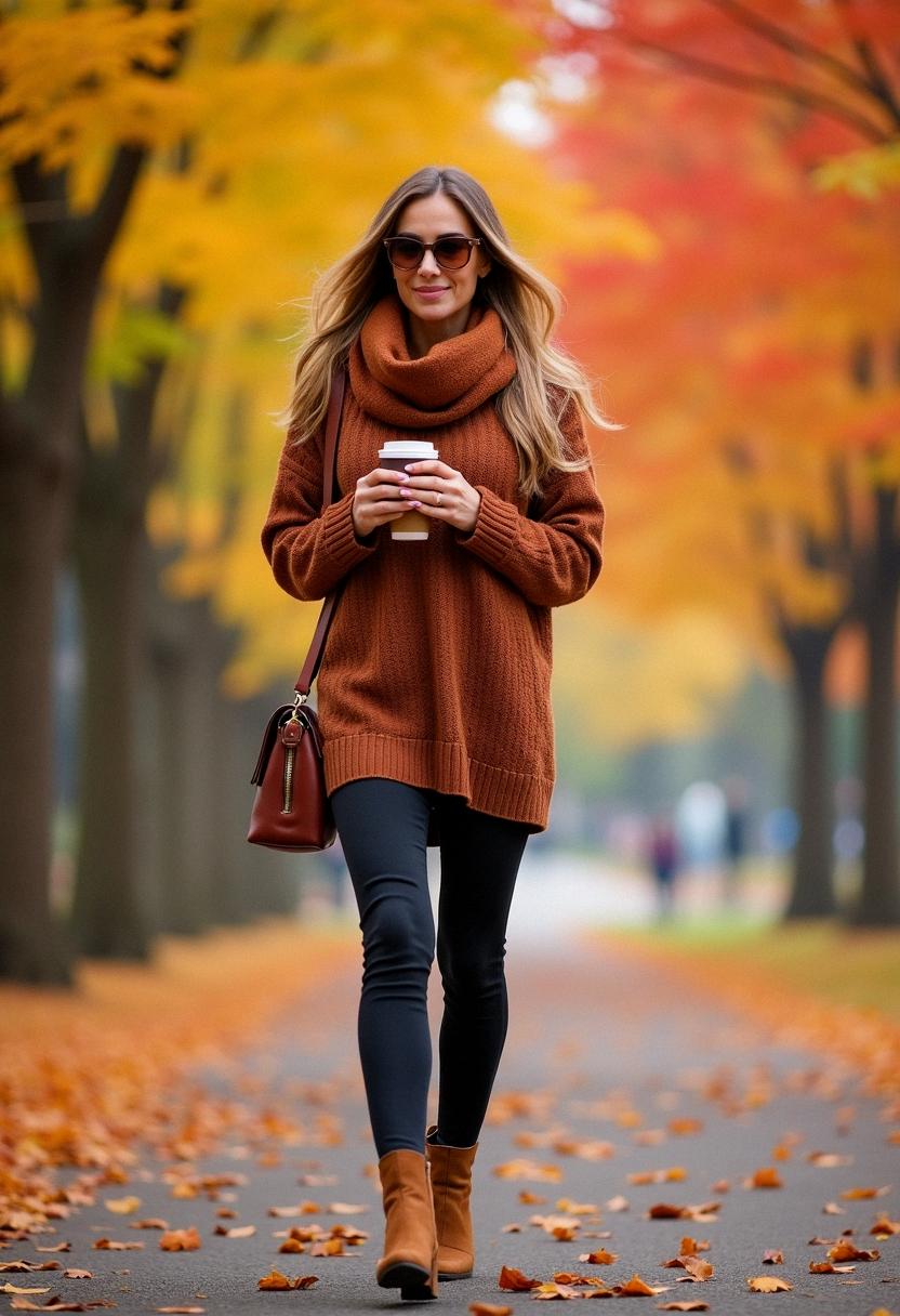 fall outfit with leggings fall outfit with leggings