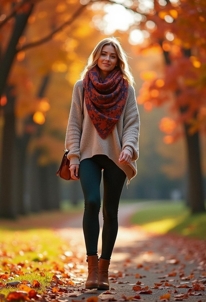 fall outfit with leggings fall outfit with leggings