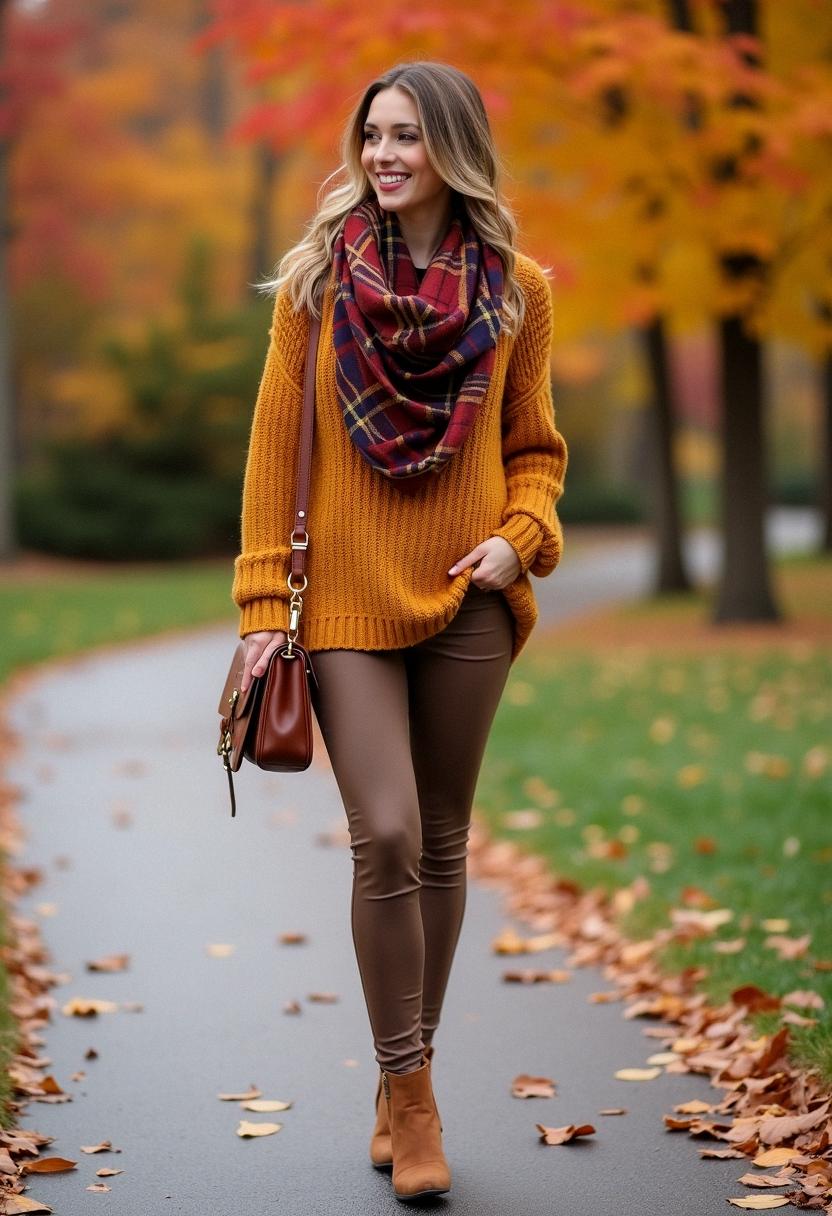 fall outfit with leggings fall outfit with leggings