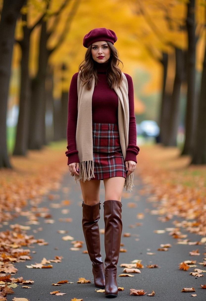 fall outfit maroon fall outfit maroon