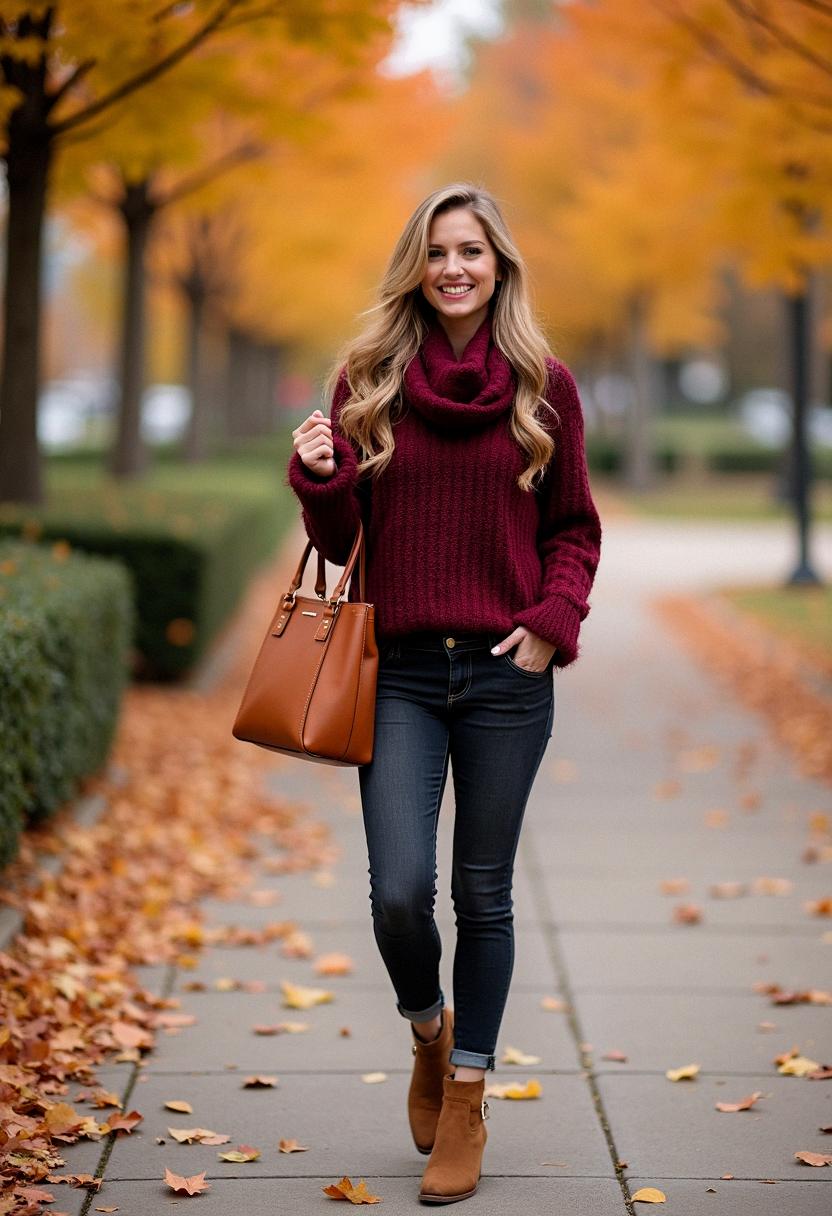 fall outfit maroon fall outfit maroon