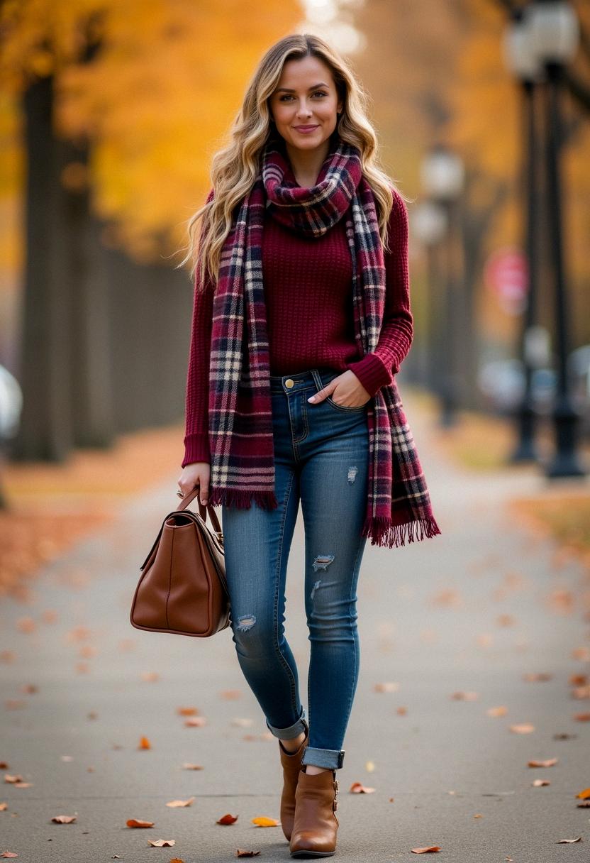 fall outfit maroon fall outfit maroon