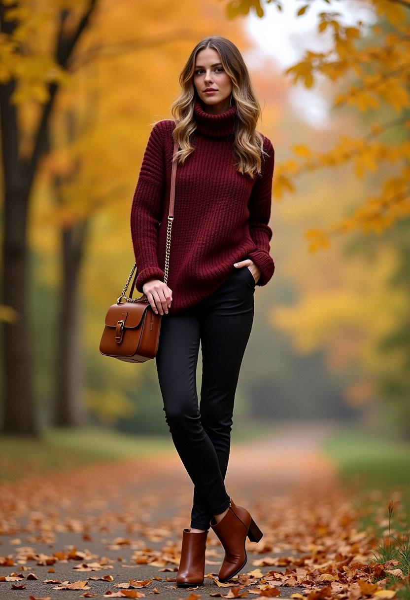 fall outfit maroon fall outfit maroon