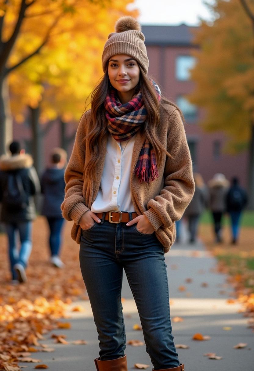 fall outfit for school