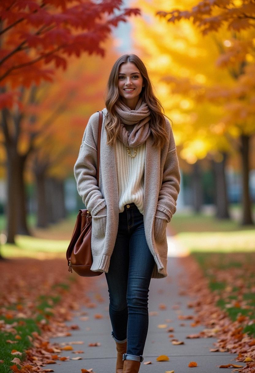 fall outfit for school